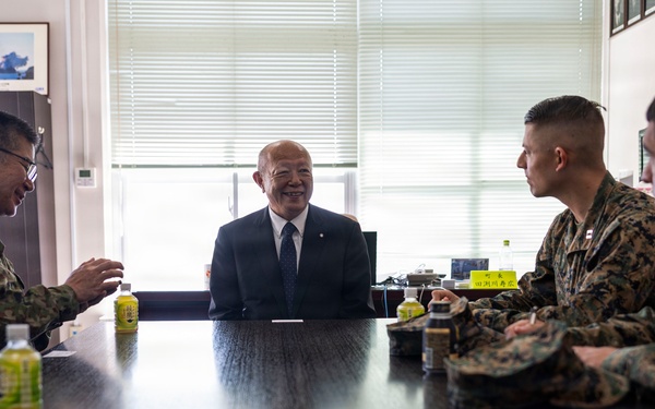 U.S. Marines Meet with Mayors of Tanegashima, Japan during exercise Iron Fist 26