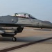 F-16 Fighting Falcons fly from Kunsan