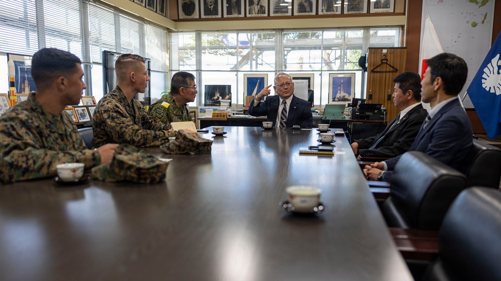 U.S. Marines Meet with Mayors of Tanegashima, Japan during exercise Iron Fist 26