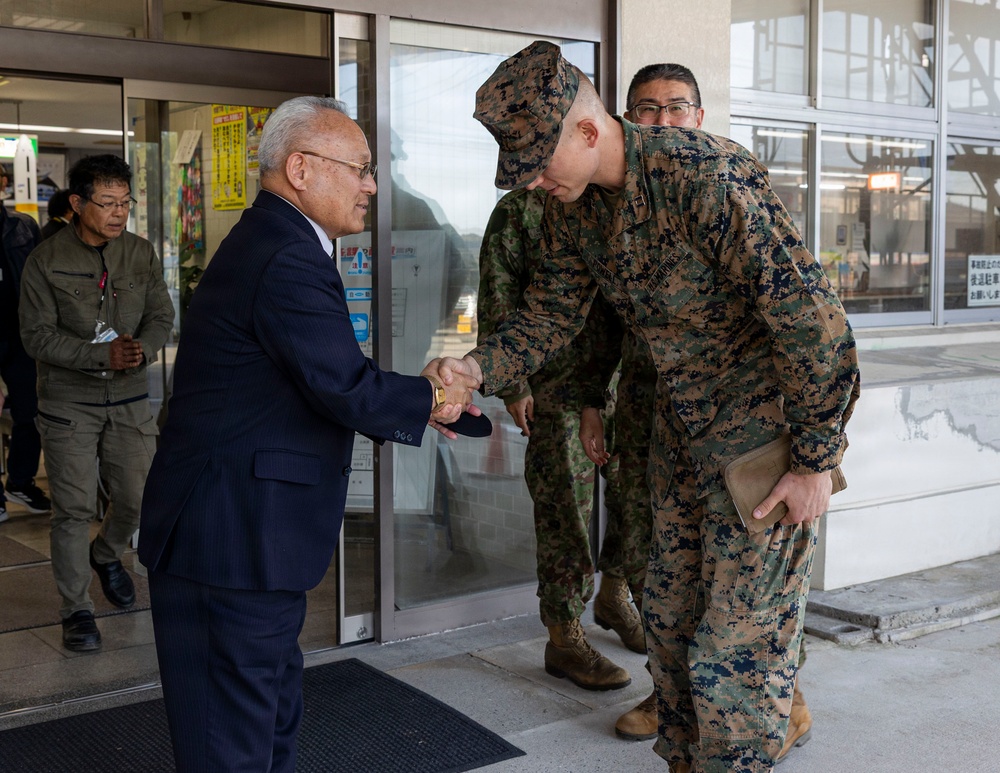 U.S. Marines Meet with Mayors of Tanegashima, Japan during exercise Iron Fist 26