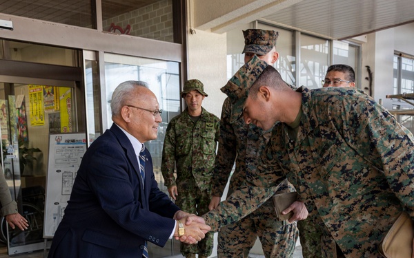 U.S. Marines Meet with Mayors of Tanegashima, Japan during exercise Iron Fist 26
