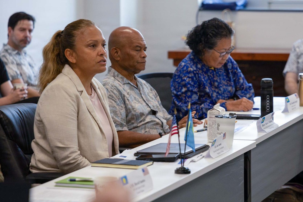 U.S. and Palau Deepen Security Cooperation Through Interagency Dialogue