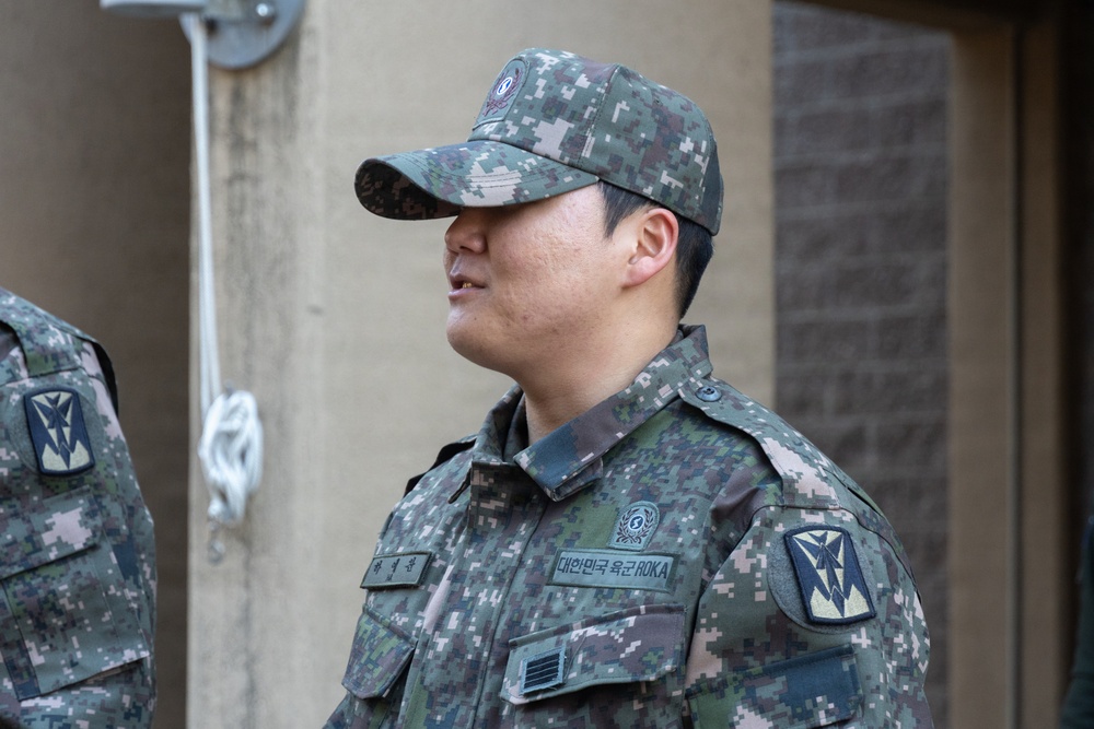 KATUSA Soldiers Recognized During ETS Ceremony