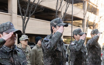 KATUSA Soldiers Recognized During ETS Ceremony