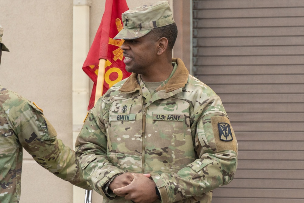 Soldiers from Headquarters and Headquarters Battery, 35th Air Defense Artillery Brigade Awarded Army Commendation Medal