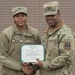 Soldiers from Headquarters and Headquarters Battery, 35th Air Defense Artillery Brigade Awarded Army Commendation Medal