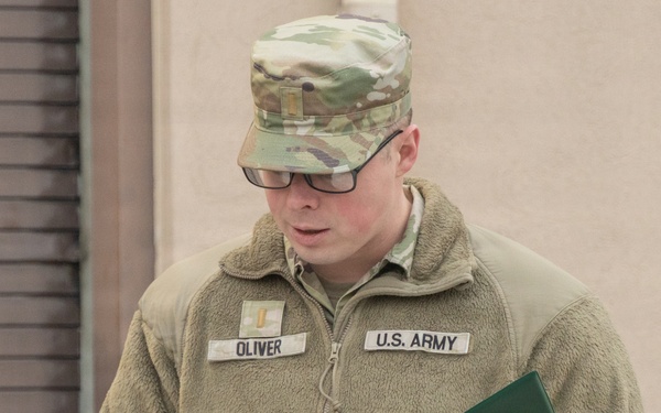 Soldiers from Headquarters and Headquarters Battery, 35th Air Defense Artillery Brigade Awarded Army Commendation Medal