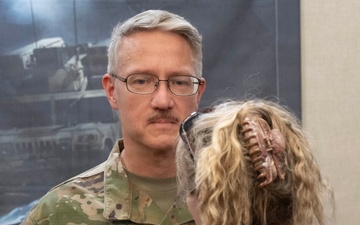 Chief Warrant Officer 2 Whalen Promoted to Chief Warrant Officer 3 at Osan Air Base.