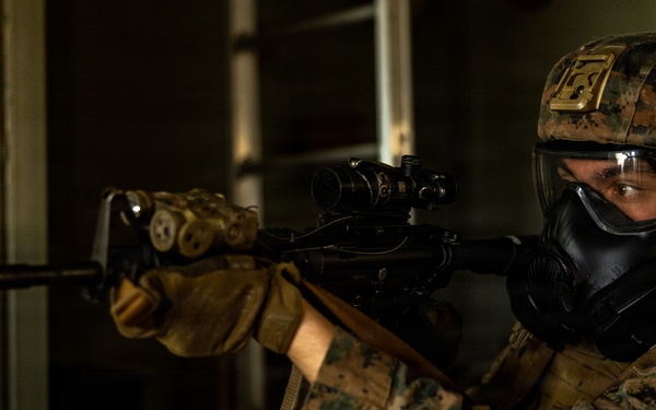 U.S. Marines with 4th LAR Conduct Urban Operations Training
