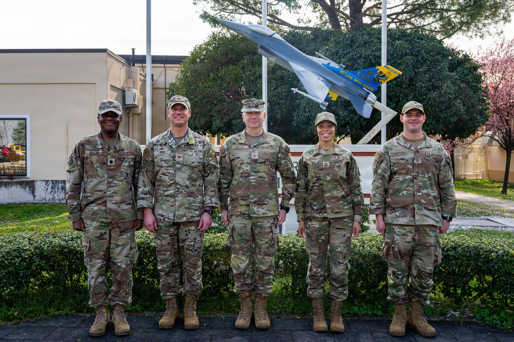 USAF Deputy Chief of Chaplains spreads spiritual resilience message during Aviano AB visit