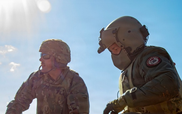 3rd CAB trains with Latvian Air Force M240 familiarization training