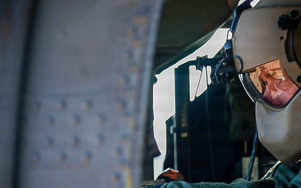 3rd CAB trains with Latvian Air Force M240 familiarization training