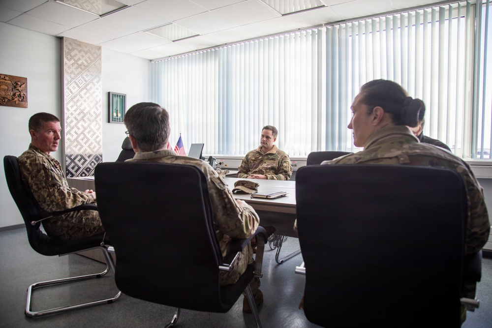 3rd CAB and Latvian Air Force Discuss Future Opportunities