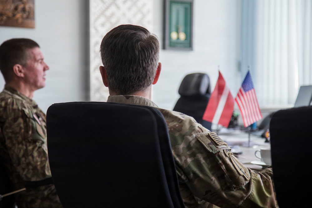 3rd CAB and Latvian Air Force discuss future opportunities