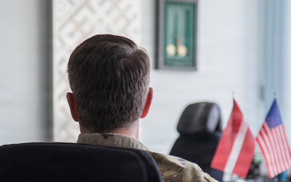 3rd CAB and Latvian Air Force discuss future opportunities