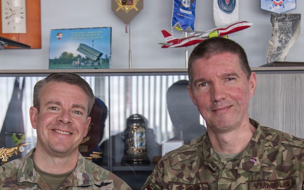 3rd CAB and Latvian Air Force discuss future opportunities