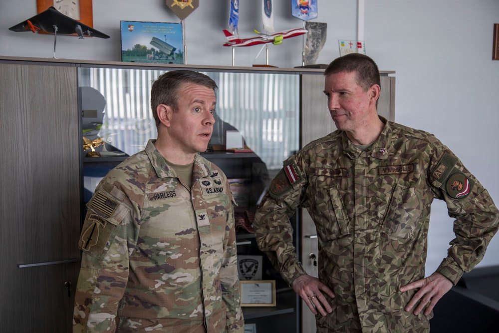 3rd CAB and Latvian Air Force discuss future opportunities