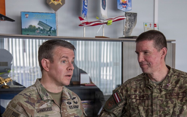3rd CAB and Latvian Air Force discuss future opportunities