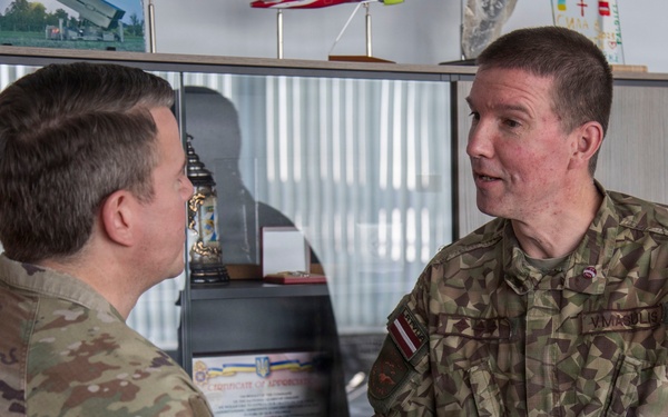 3rd CAB and Latvian Air Force discuss future opportunities