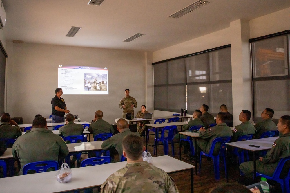 Hanuman Guardian | Washington Army National Guard aviators share planning expertise with Royal Thai Army