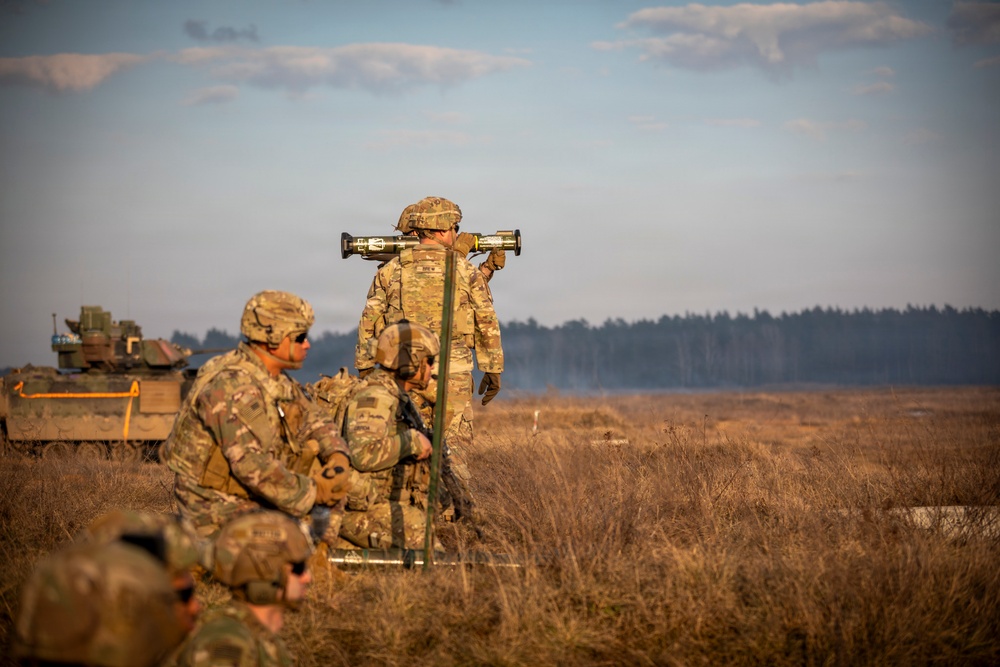 U.S. Soldiers conduct live-fire training to enhance interoperability with NATO allies