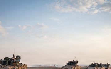 Enhancing fighting capabilities U.S. Army M2A3 Bradley Fighting Vehicle conducts live-fire training with NATO allies