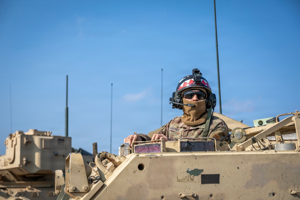 U.S. Soldiers conduct live-fire training to enhance interoperability with NATO allies