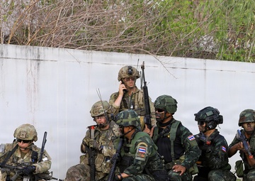 Hanuman Guardian | Forging Lethal Partnerships: 1-2 SBCT Soldiers &amp; Royal Thai Army Execute Modern Urban Warfare Training