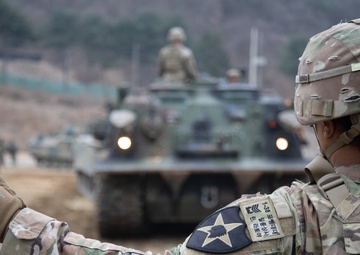 1-38 Field Artillery Regiment conducts vehicle recovery training with ROK partners