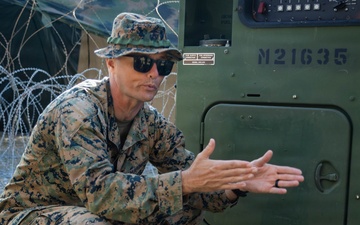 7th Communication Battalion Marines conduct communications training during Stormbreaker 26.2