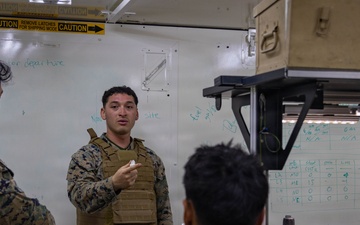 7th Communication Battalion Marines conduct communications training during Stormbreaker 26.2