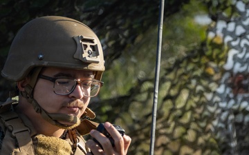 7th Communication Battalion Marines conduct communications training during Stormbreaker 26.2