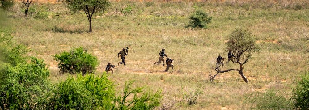 US, Kenya air to ground forces integrate fires during Justified Accord 2026