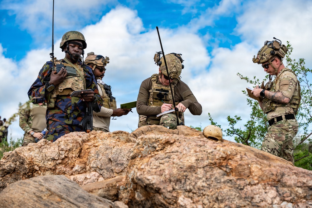 US, Kenya air to ground forces integrate fires during Justified Accord 2026