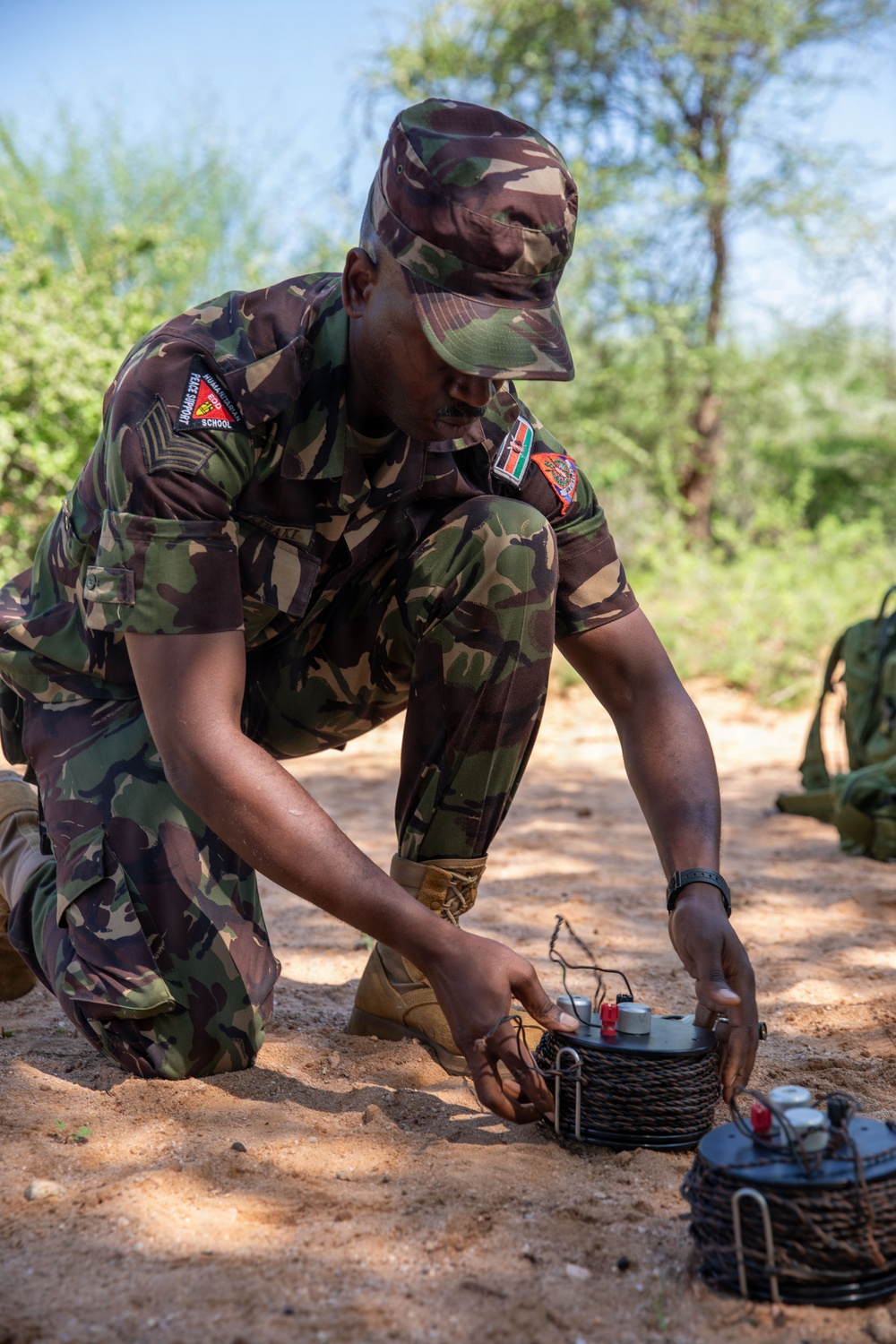 US, Kenya forces conduct explosive ordnance disposal demonstration during Justified Accord 2026