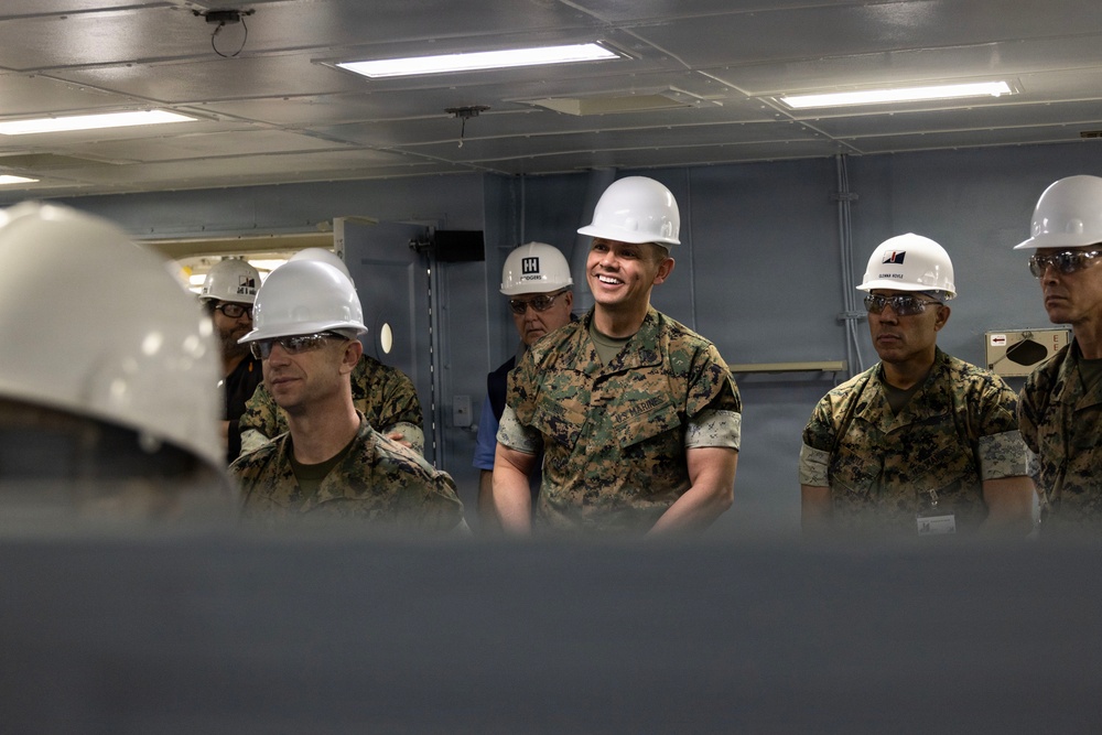 SMMC visits Ingalls Shipbuilding during SMMC Force Level Summit