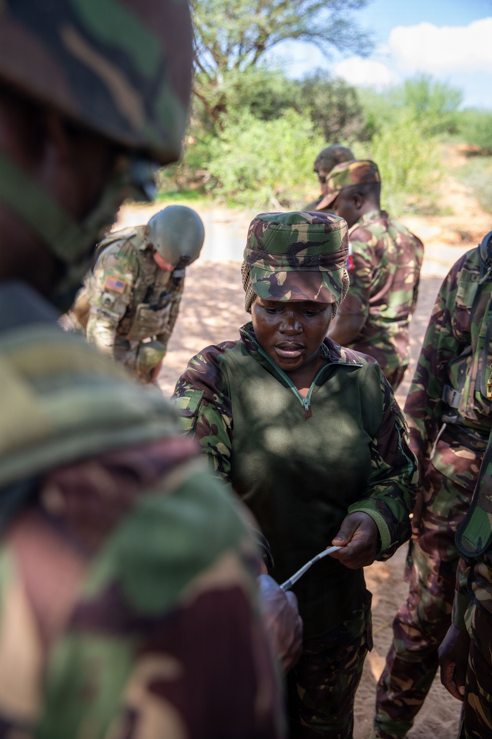 US, Kenya forces conduct explosive ordnance disposal demonstration during Justified Accord 2026