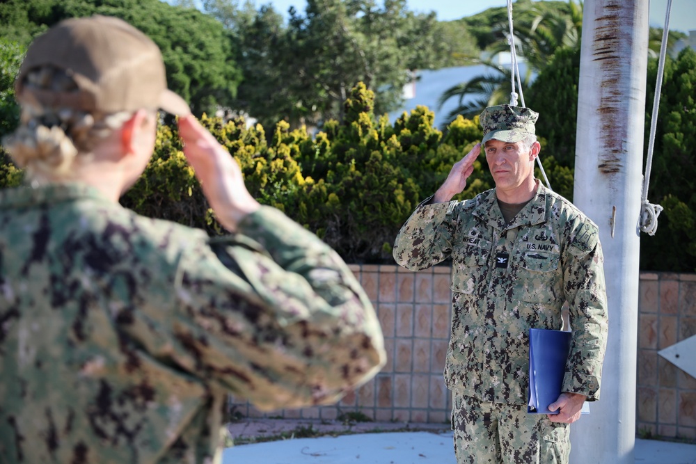 UCT One Transfers Mission from Dive Detachment Bravo to Charlie