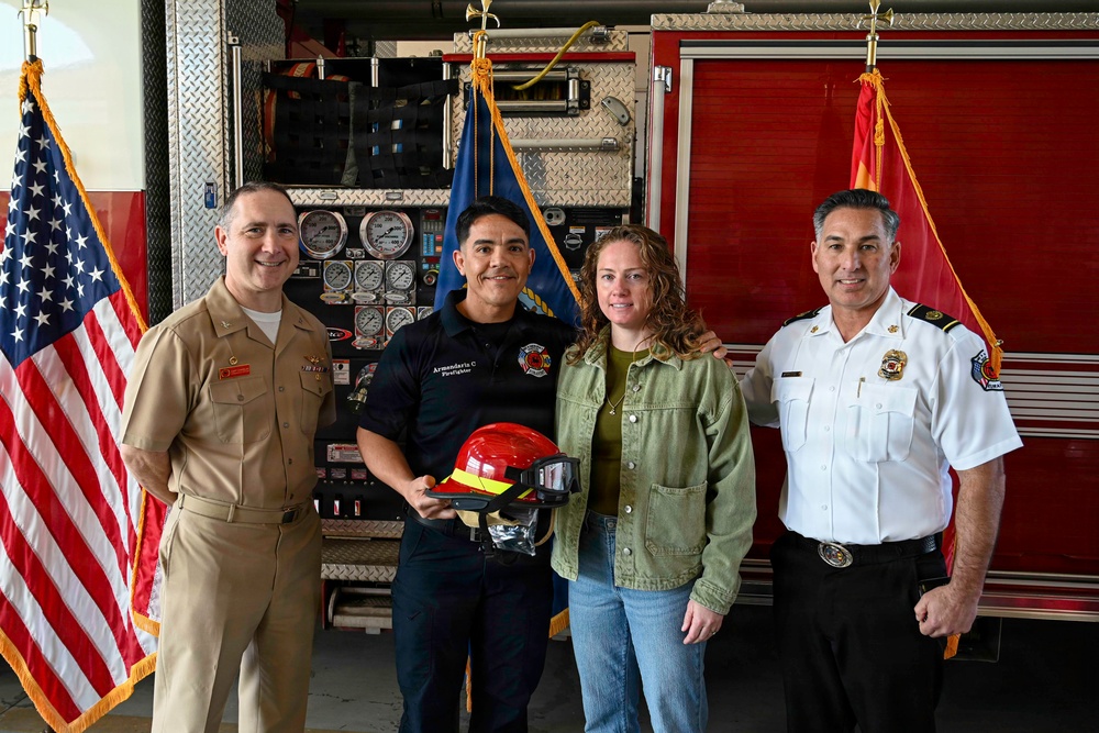 NAVSTA Rota Fire Department Awards Ceremony
