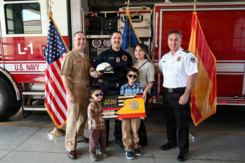 NAVSTA Rota Fire Department Awards Ceremony