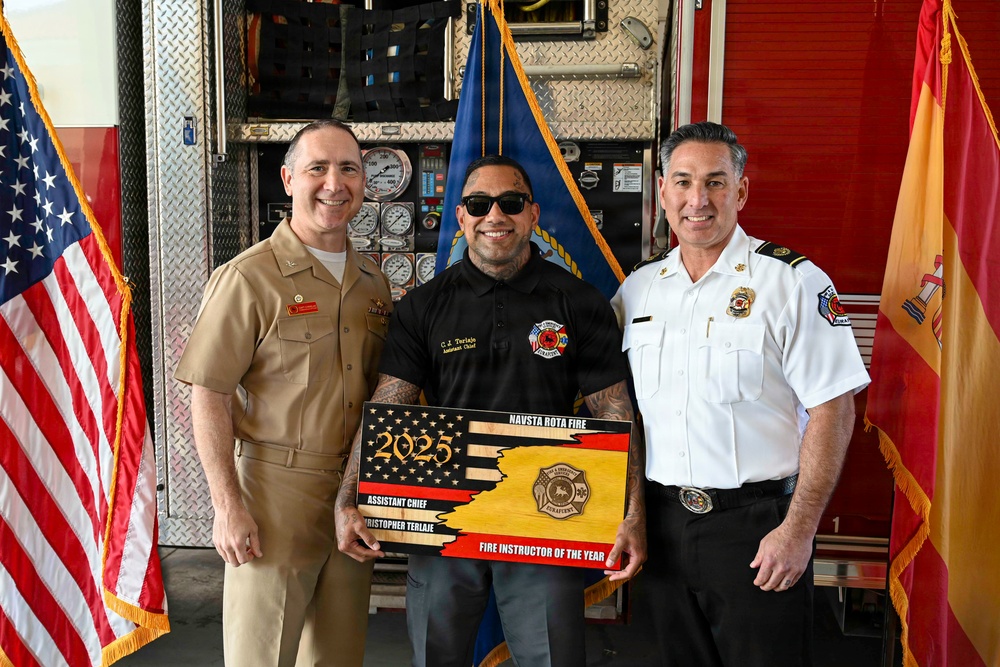 NAVSTA Rota Fire Department Awards Ceremony