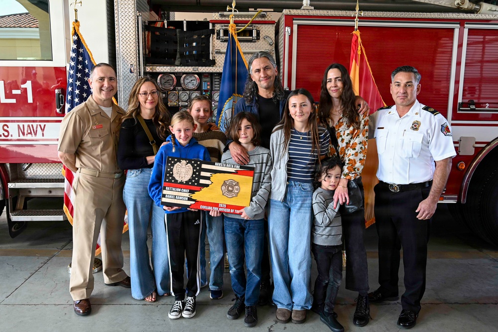 NAVSTA Rota Fire Department Awards Ceremony