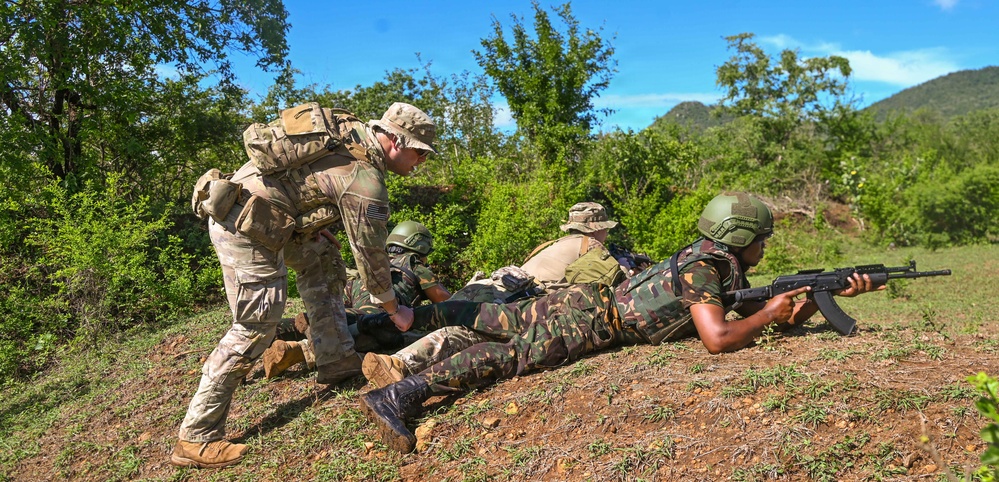 US, Tanzania train patrol and recon techniques during JA26