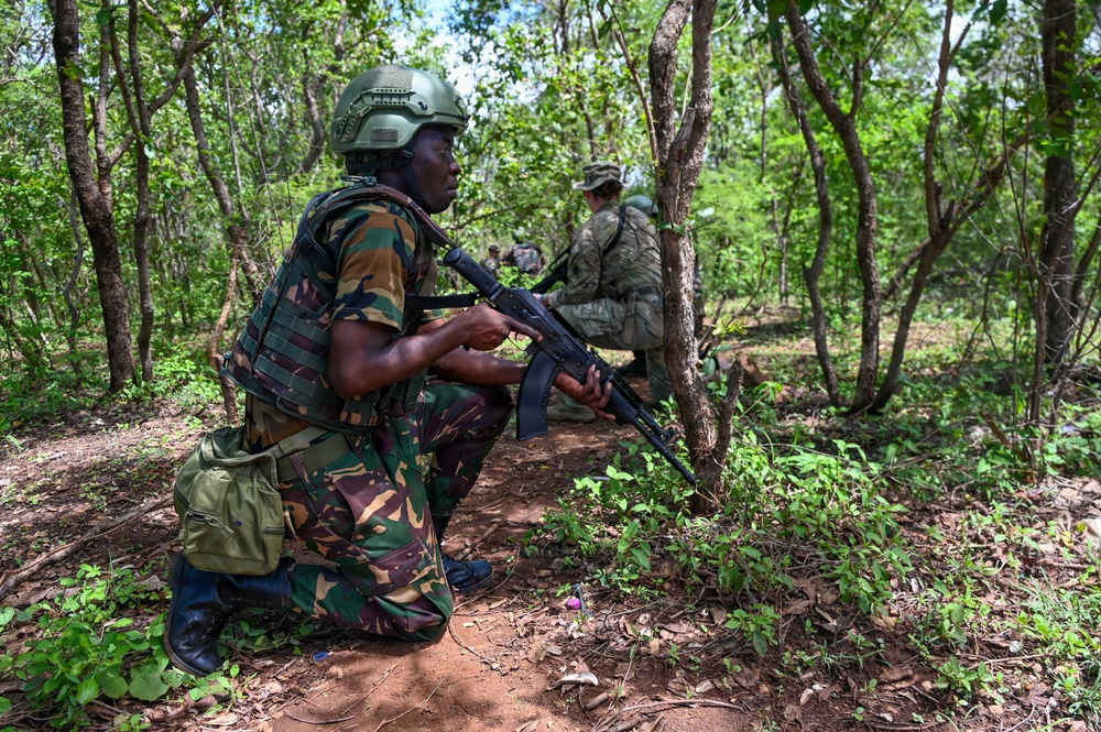 US, Tanzania train patrol and recon techniques during JA26