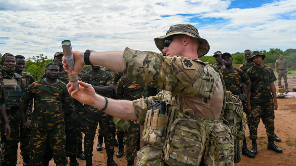 US, Tanzania train for final FTX during JA26