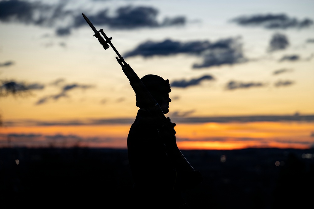 Sunrise at the Tomb of the Unknown Soldier