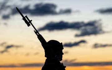 Sunrise at the Tomb of the Unknown Soldier