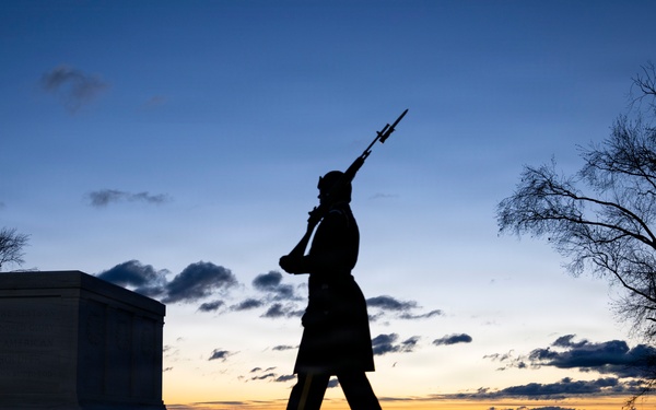 Sunrise at the Tomb of the Unknown Soldier