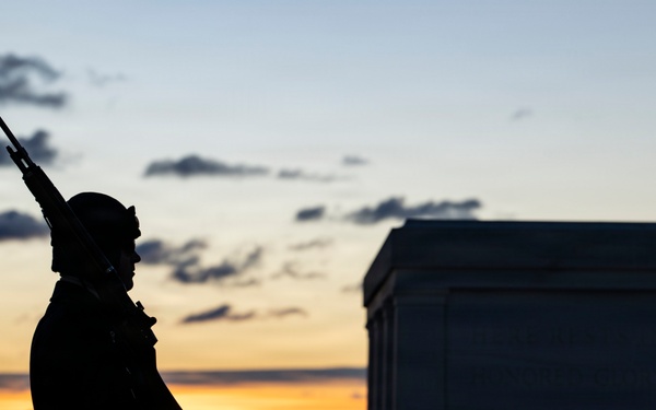 Sunrise at the Tomb of the Unknown Soldier