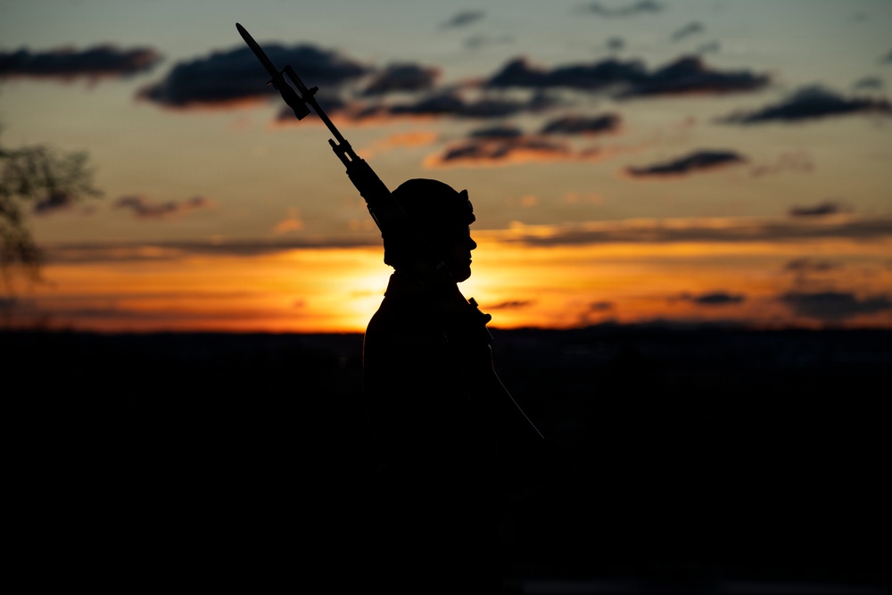Sunrise at the Tomb of the Unknown Soldier